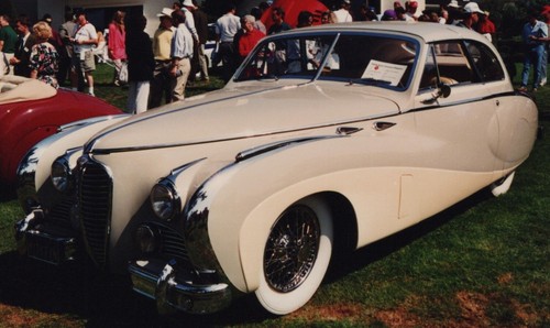 1947 lincoln continental - lincoln, cream