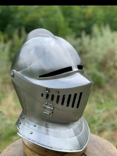 Close armor helmet - helmet, medieval