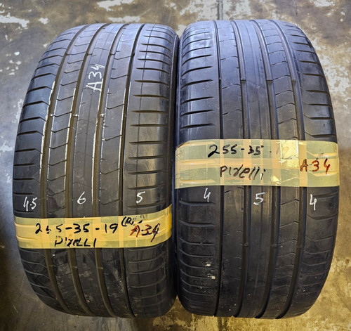 255 35r19 pirelli - 2x, 96y