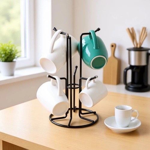 Iron tree rack mug - iron,