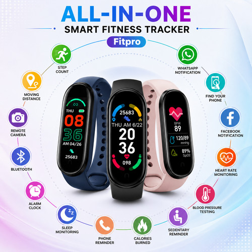 Fitness smart watch band - smart, sport