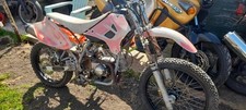 skyteam st 50 cc scrambler motorcycle  spares or repair pitbike 2009 hpi clear