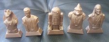 5 Star Wars collectible bust figure Kellogg's Cereal figures 1999 Logistix Ltd