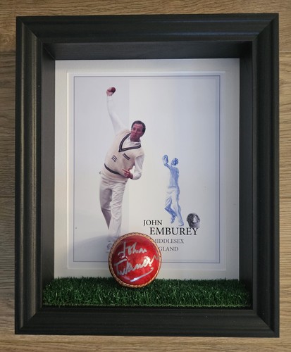 John emburey signed england - signed,