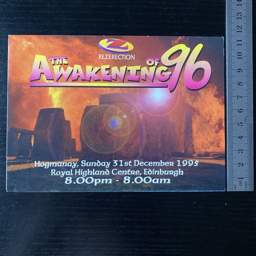Rezerection rave flyer the - -,