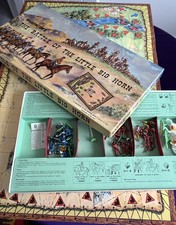 Waddington's Vintage Game the Battle of Little Big Horn 1964 Edition Needs Dice