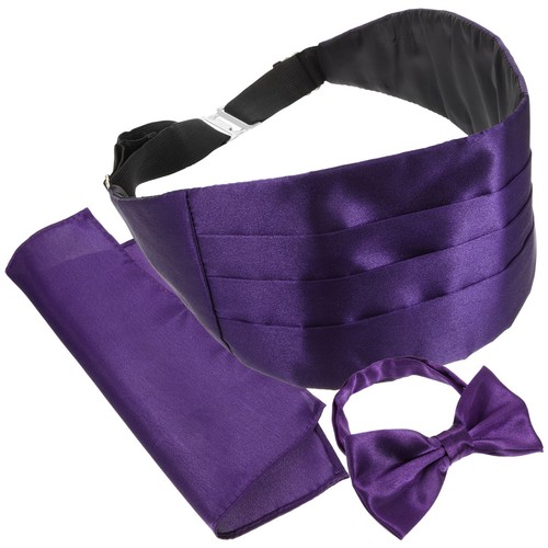 Cumberband bow tie set men - cumberband,