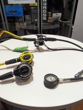 Scuba Diving Mares, Abyss, MR22 Regulator set including Octo and LPI Hose