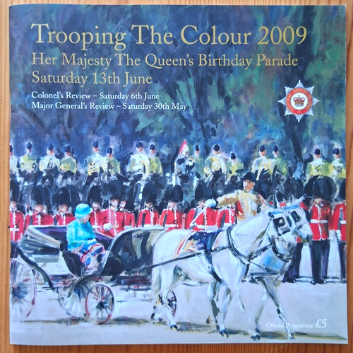 Trooping the colour 2009 - trooping,
