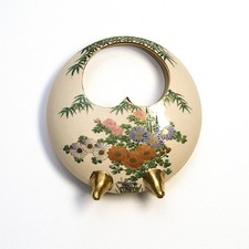 Japanese Satsuma Ware, Moon