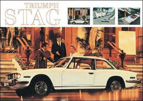 Triumph stag parts manual and - parts,