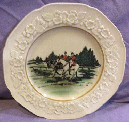 Fox hunt hunting - hunt, plate
