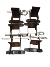 6 X horse jump cups And Pins