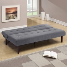 Modern 3 Seater Sofa Sleeper Sofa Single Couch Settee Chair Sofabed Guest Bed