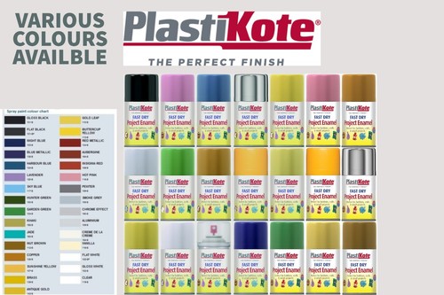 Plastikote aerosol spray paint - aerosol,
