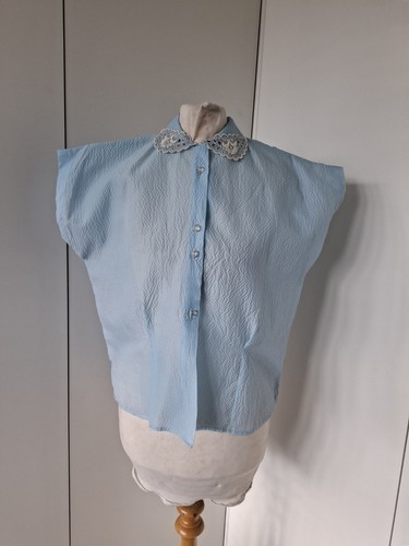 Blue vintage terylene - blue,