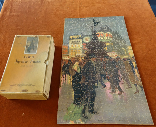 Chad valley wood jigsaw - chad,