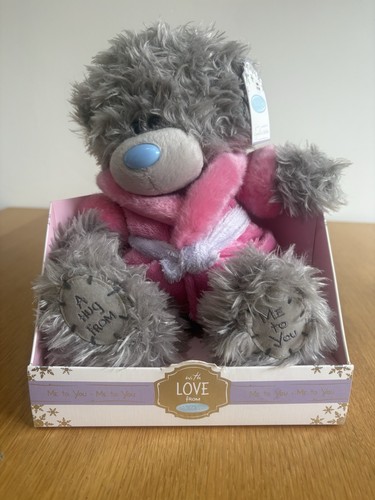 You tatty teddybear - me,