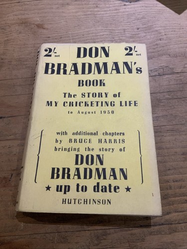 Don bradman book 1938 - bradman’s,