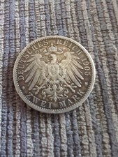 1906 2 Marks Prussia German