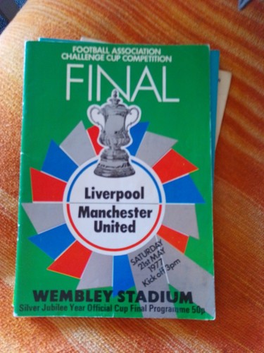 Football programme liverpool - programme,