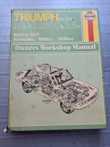 Triumph 2000 2500 2 5pi - 2000,, &