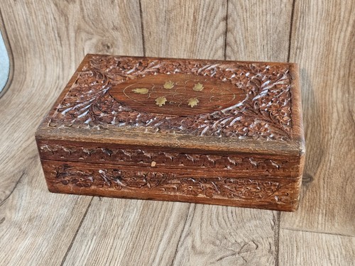 Vintage hand carved - carved, wooden
