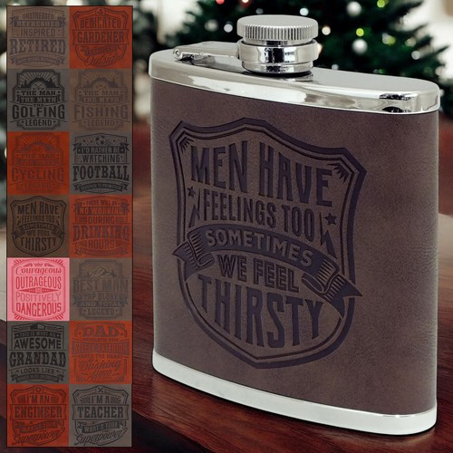 Hip flask whiskey - hip, alcohol