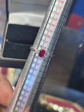 18ct White Gold Ruby And