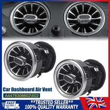 2X Dashboard Conditioning  Air Vent Outlet for Mercedes Benz V Class W447 Vito