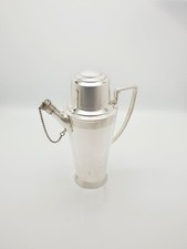 Art Deco Silver-Plated Cocktail Shaker Designed by Keith Murray – circa 1930