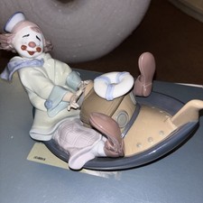 Rare Lladro Waves Clown in