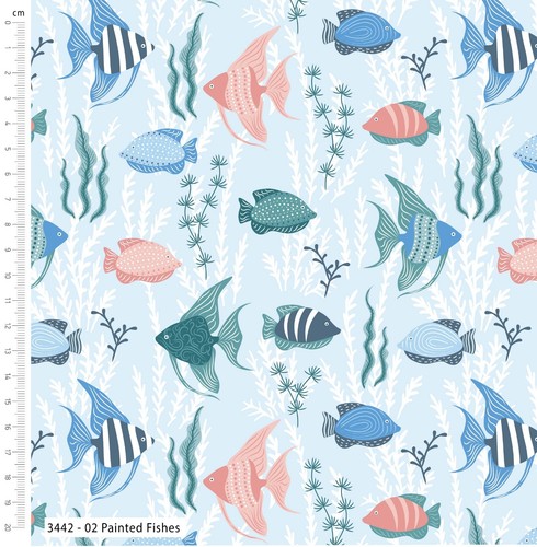 Tranquil shores fabric craft - shores,