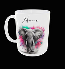 Personalised Elephant Mug |
