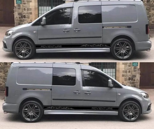 Caddy graphics side stripes - vw,