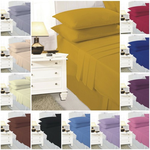 Easy care plain sheet - care,