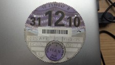 Rare Collectable old tax disc