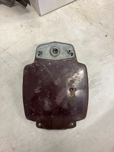 Number plate tail light - number,