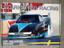 Leif Helander - Starkotter Racing drag racing funny car poster