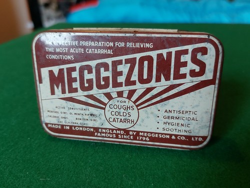 Vintage meggezones pastilles - 'meggezones',