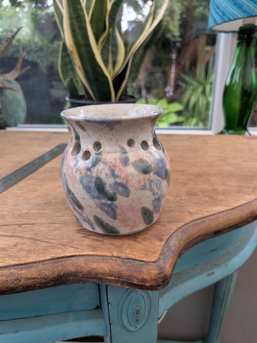 Vintage 8cm studio pottery - x,