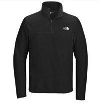 New Men's The North Face Black TNF Anchor 1/4 Zipper Jacket (Small to 4XL)