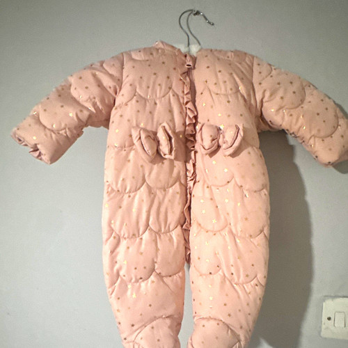 Matalan girls pink quilted - matalan,
