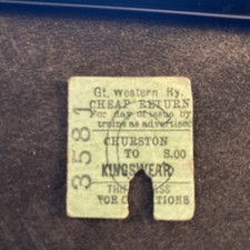 Half.  Railway. Ticket.    (