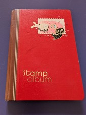 Vintage Stamp Album Stamp