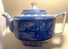 Vintage Wade Ringtons' blue