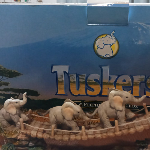 Tuskers elephant plastic - elephant,