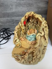 Pendelfin Robin's cave fully working large model in original carry box