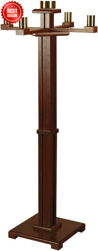 Church advent candleholder - church,