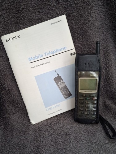 Sony cmd x2000 mobile phone - sony,